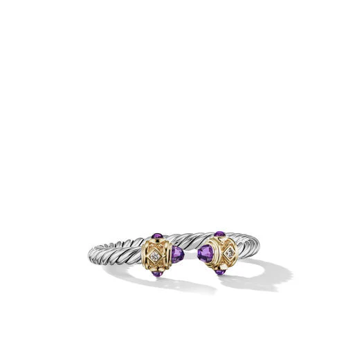 David Yurman The DY Renaissance® Collection Ring in Silver and 14-Karat Yellow Gold