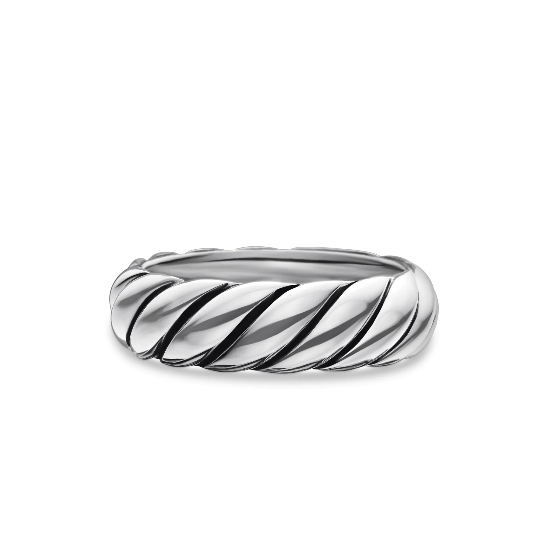 David Yurman The Sculpted Cable Collection Ring in Sterling Silver