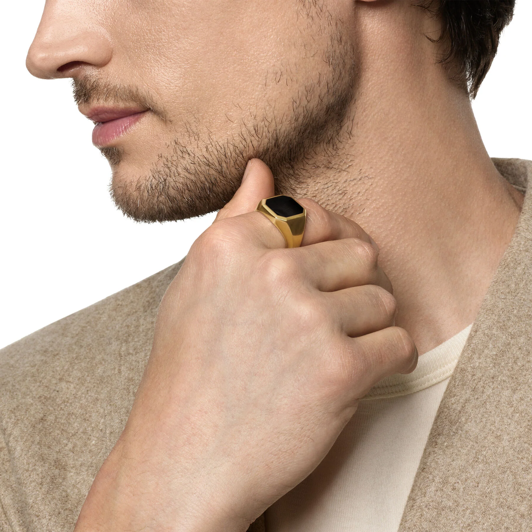 David Yurman The Streamline® Collection Ring in 18-Karat Yellow Gold - Image 5
