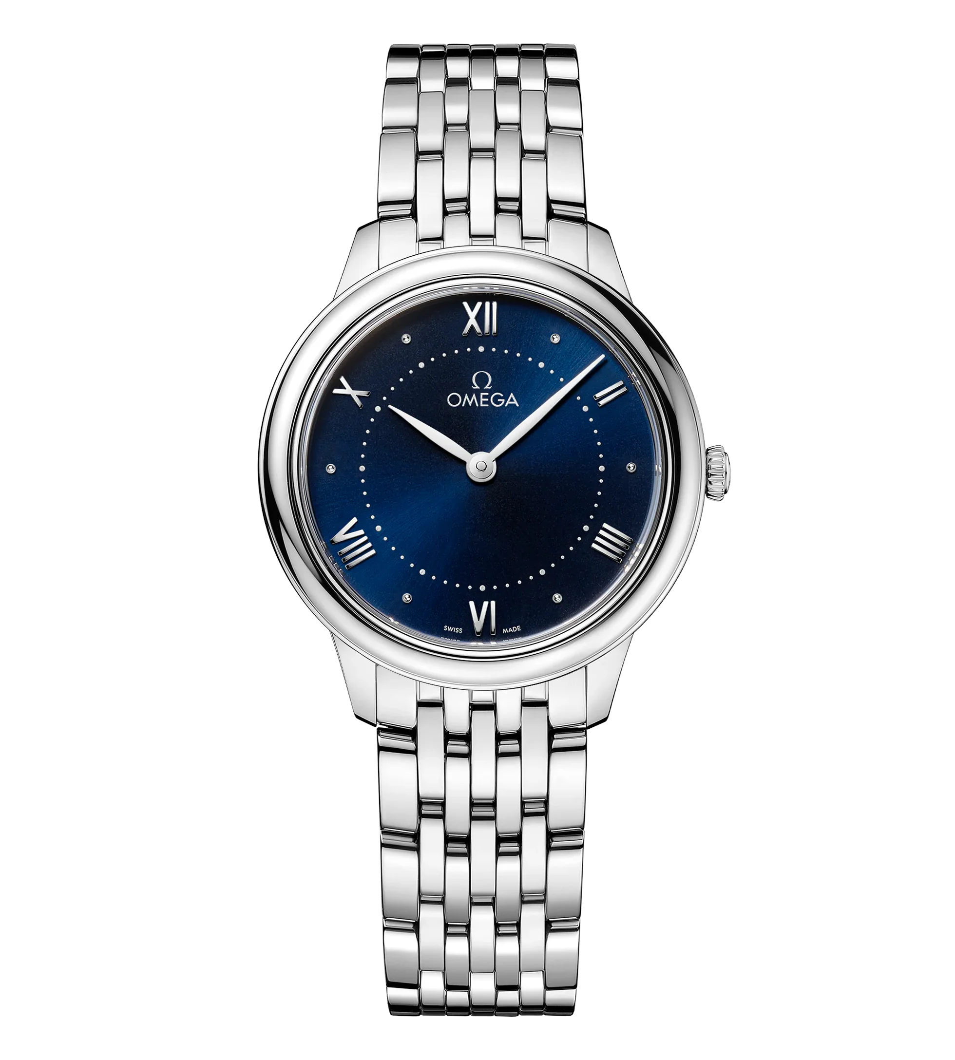 OMEGA De Ville Prestige, 30mm with Blue Dial