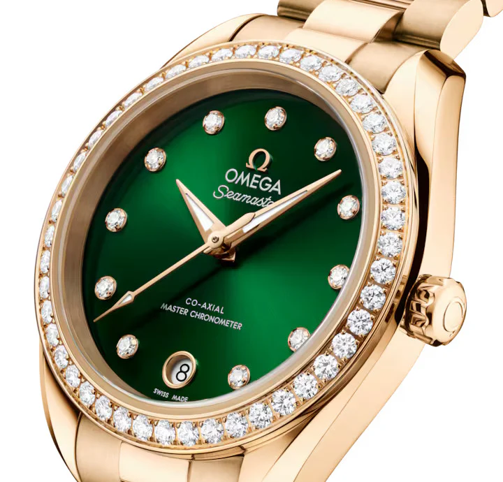 OMEGA Seamaster Aqua Terra 150m, 30mm with Yellow Gold Bracelet - Image 3