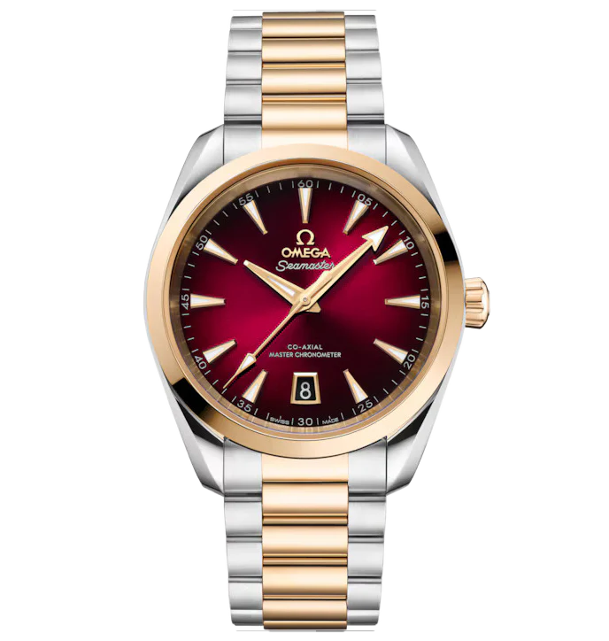 OMEGA Seamaster Aqua Terra 150m, 38mm with Red Dial