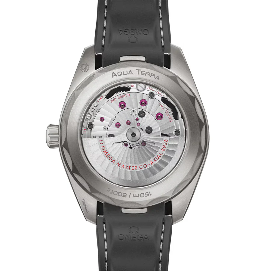 OMEGA Seamaster Aqua Terra 150m, 43mm with Rubber Strap - Image 2