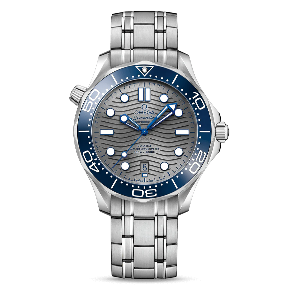 OMEGA Seamaster Diver 300m Co-Axial Master Chronometer 42mm, Stainless Steel and Blue