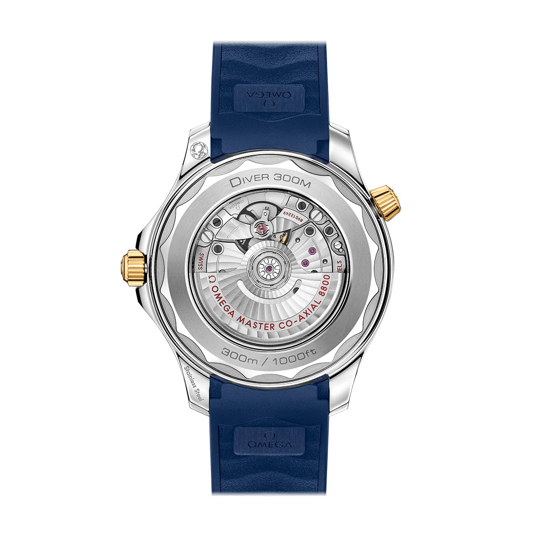 OMEGA Seamaster Diver 300m Co-Axial Master Chronometer 42mm with Rubber Strap - Image 2