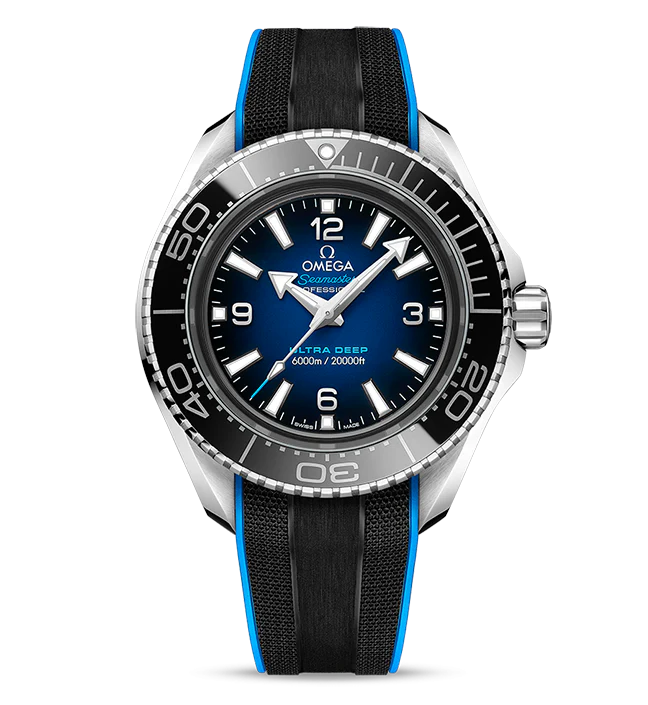 OMEGA Seamaster Planet Ocean 6000m Co-Axial Master Chronometer, 45.5mm with Blue Dial