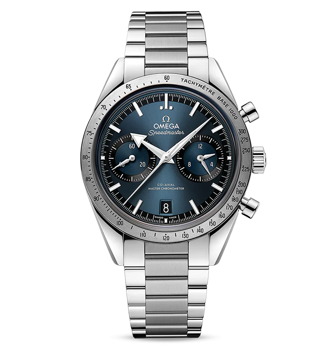 OMEGA Speedmaster '57 Co-Axial Master Chronometer Chronograph, 40.5mm on Steel Bracelet