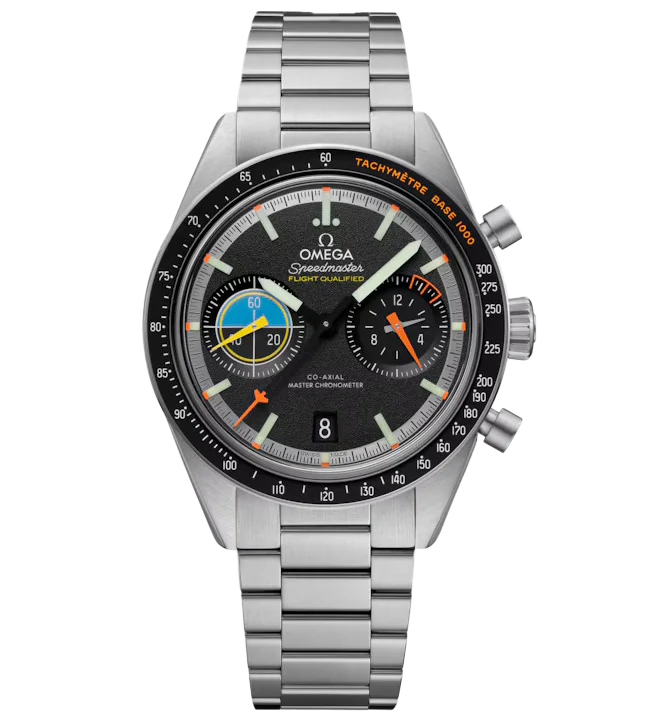 OMEGA Speedmaster Pilot, 40.85mm with Stainless Steel Bracelet