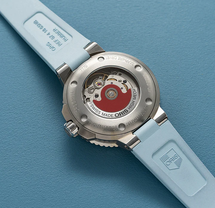 Oris Aquis Date Watch with Blue Mother of Pearl Dial, 36.5mm - Image 2