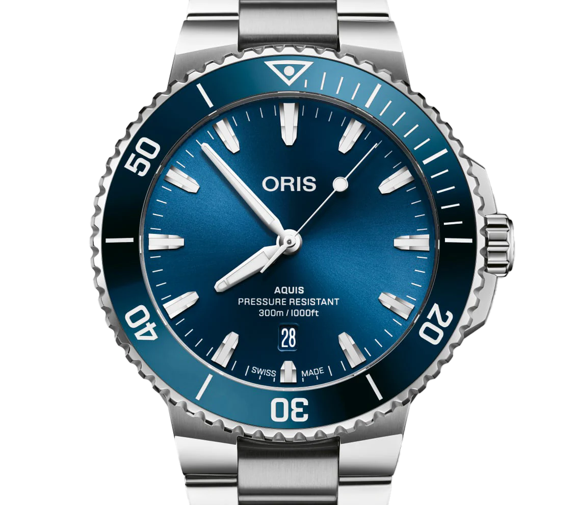 Oris Aquis Date Watch with Stainless Steel Bracelet, 43.50mm - Image 7