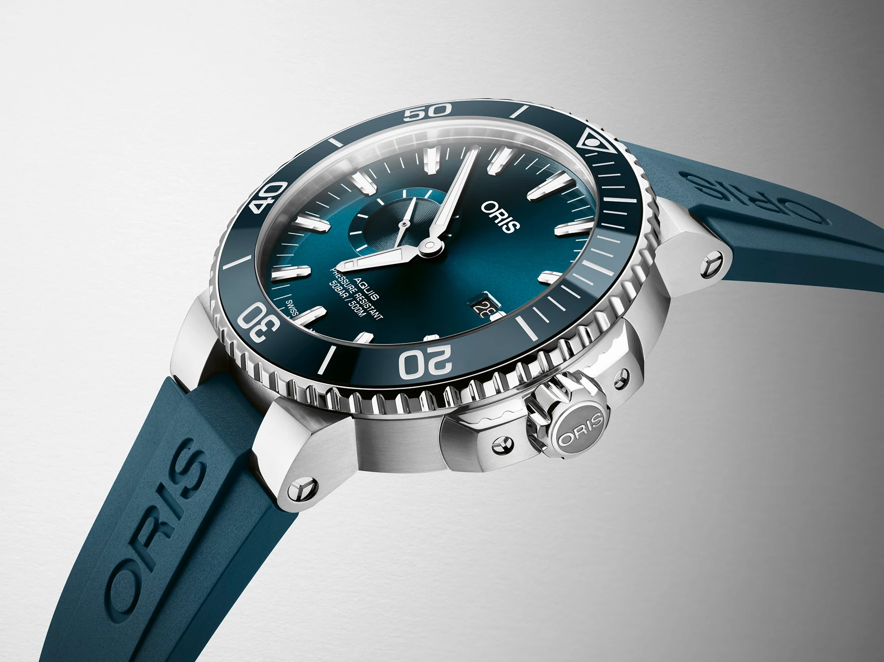 Oris Aquis Small Second Date Watch, 45.5mm - Image 2