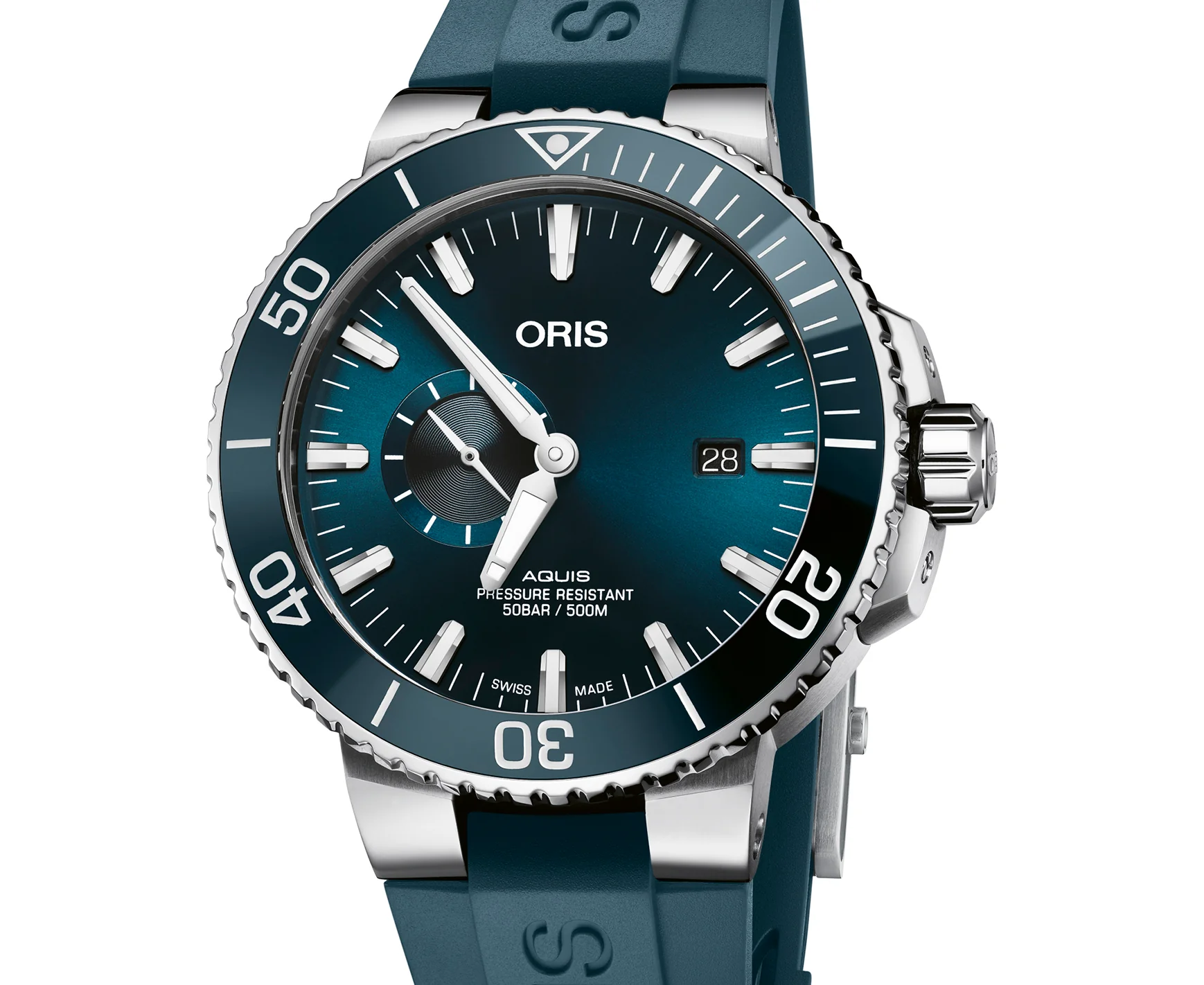 Oris Aquis Small Second Date Watch, 45.5mm - Image 3