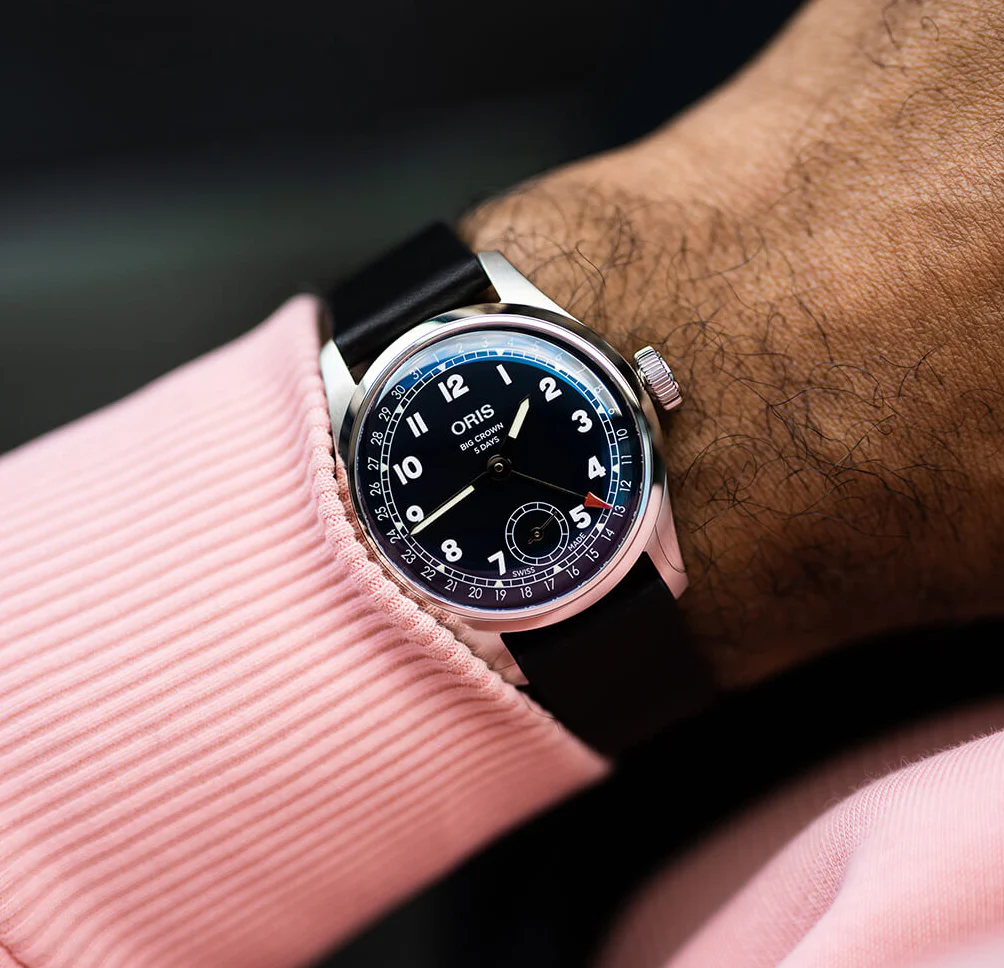 Oris Big Crown Pointer Date Calibre 403 Watch with Black Strap - Image 4