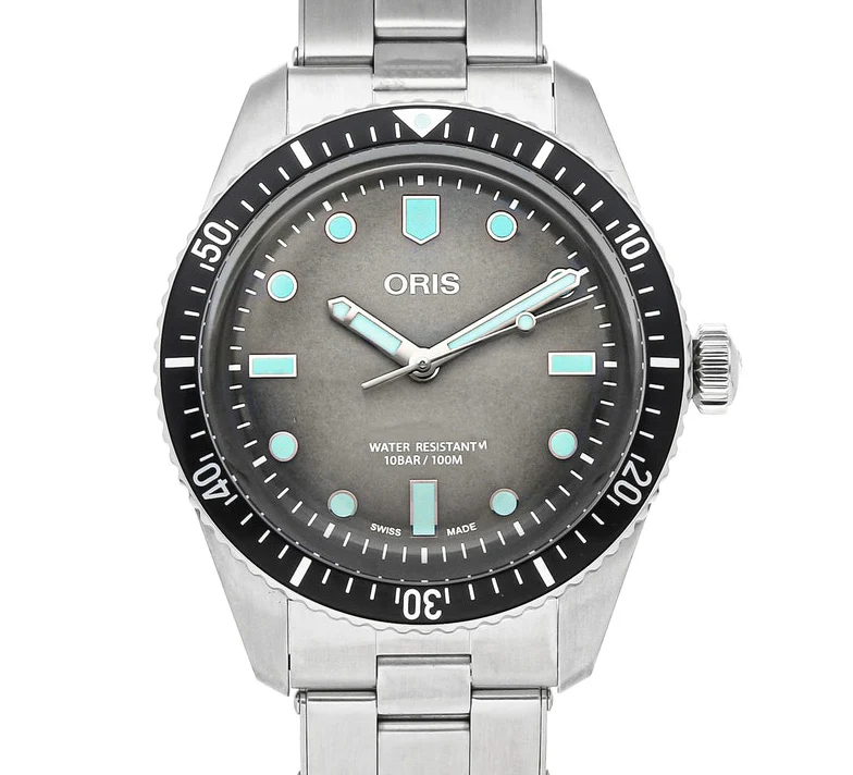 Oris Divers Sixty-Five Watch with Grey Dial, 40mm - Image 3