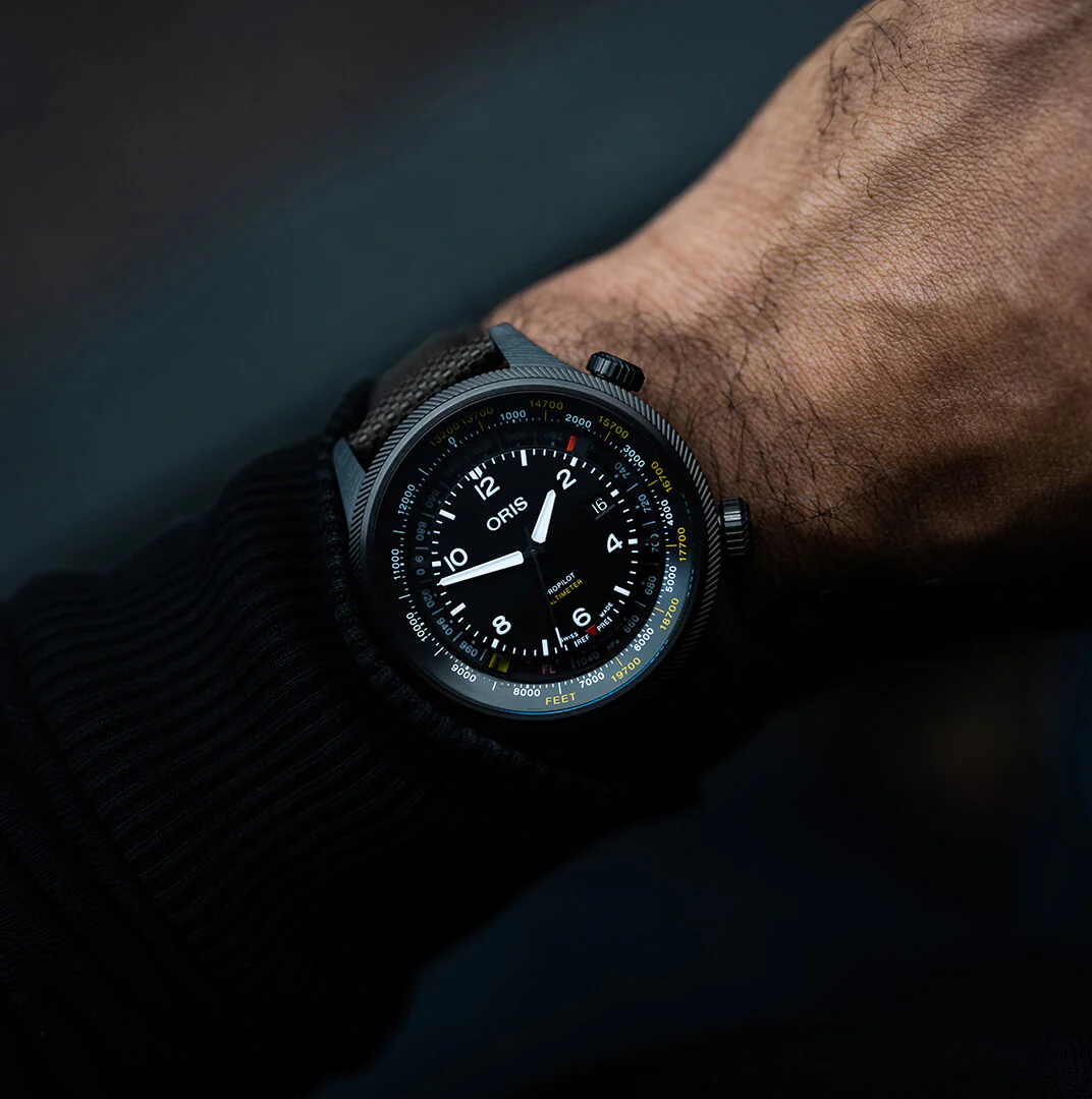 Oris ProPilot Altimeter Watch with Black Dial, 47mm - Image 6