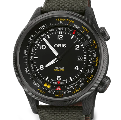 Oris ProPilot Altimeter Watch with Black Dial, 47mm - Image 7