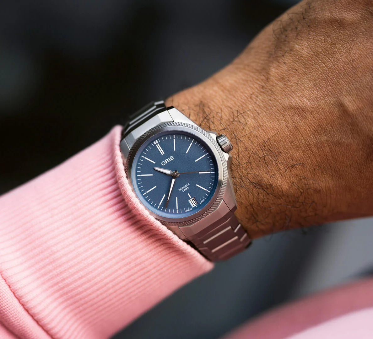 Oris ProPilot X Calibre 400 Watch with Blue Dial - Image 3