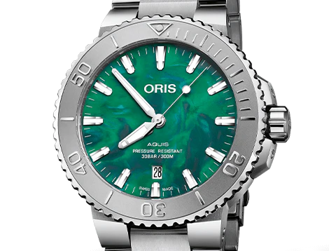 Oris X Bracenet Watch with Green Dial, 43.5mm - Image 8