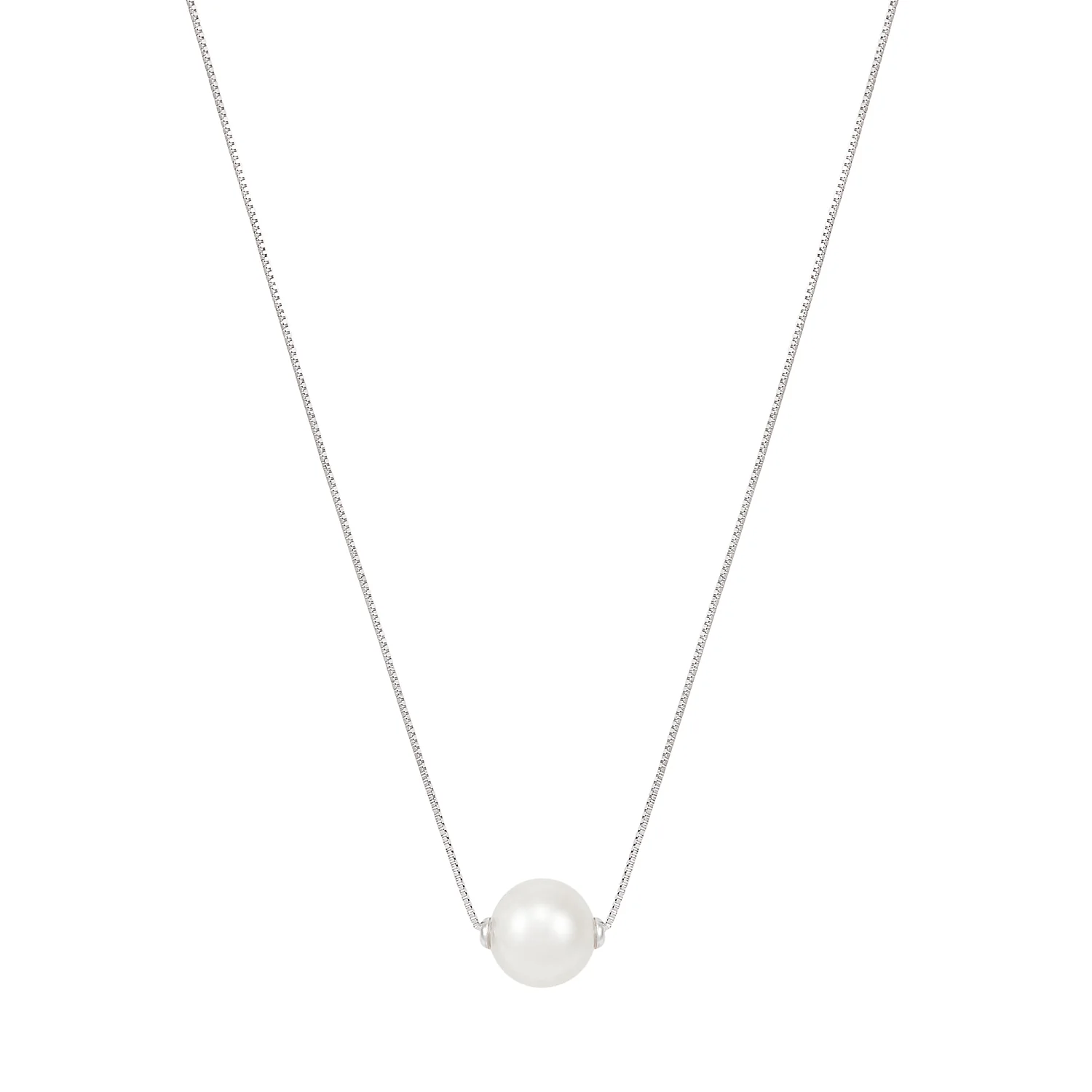 Sabel Pearl 14K White Gold 8.5-9mm White Pearl Necklace