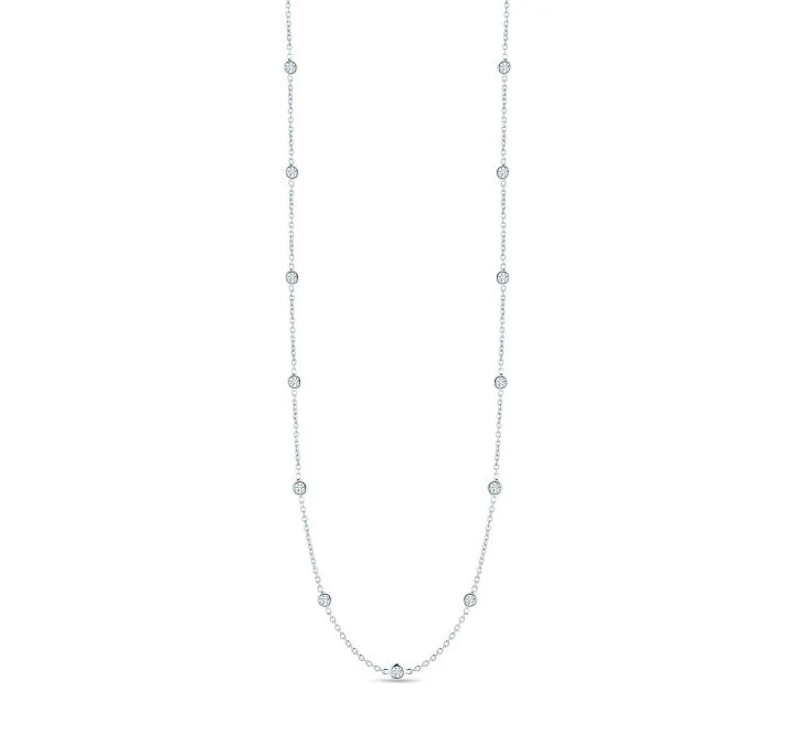 Roberto Coin Diamonds by the Inch Necklace