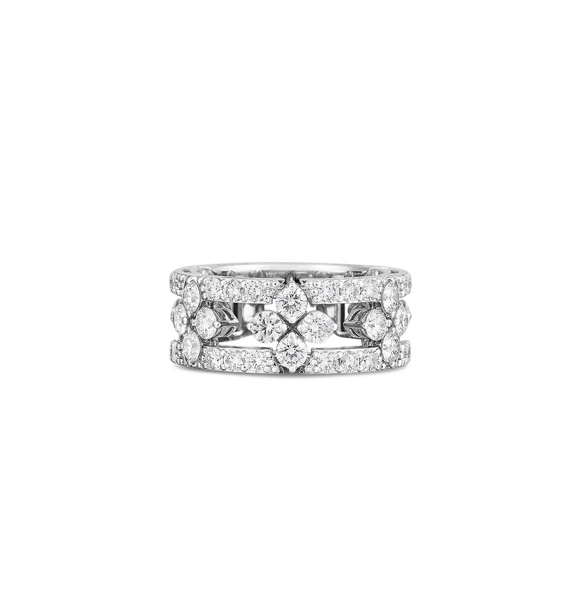 Roberto Coin Love in Verona White Gold Diamond Ring