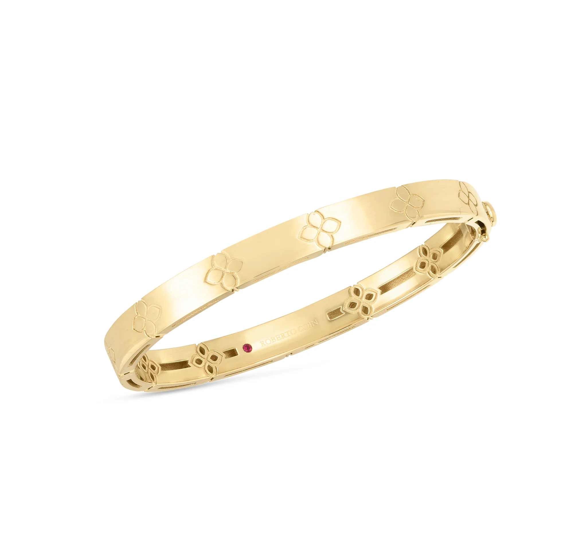 Roberto Coin Love in Verona Yellow Gold Bangle