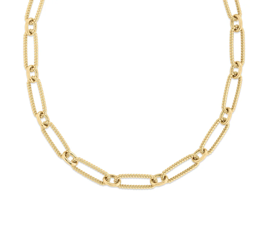 Roberto Coin Oro Classic Yellow Gold Necklace