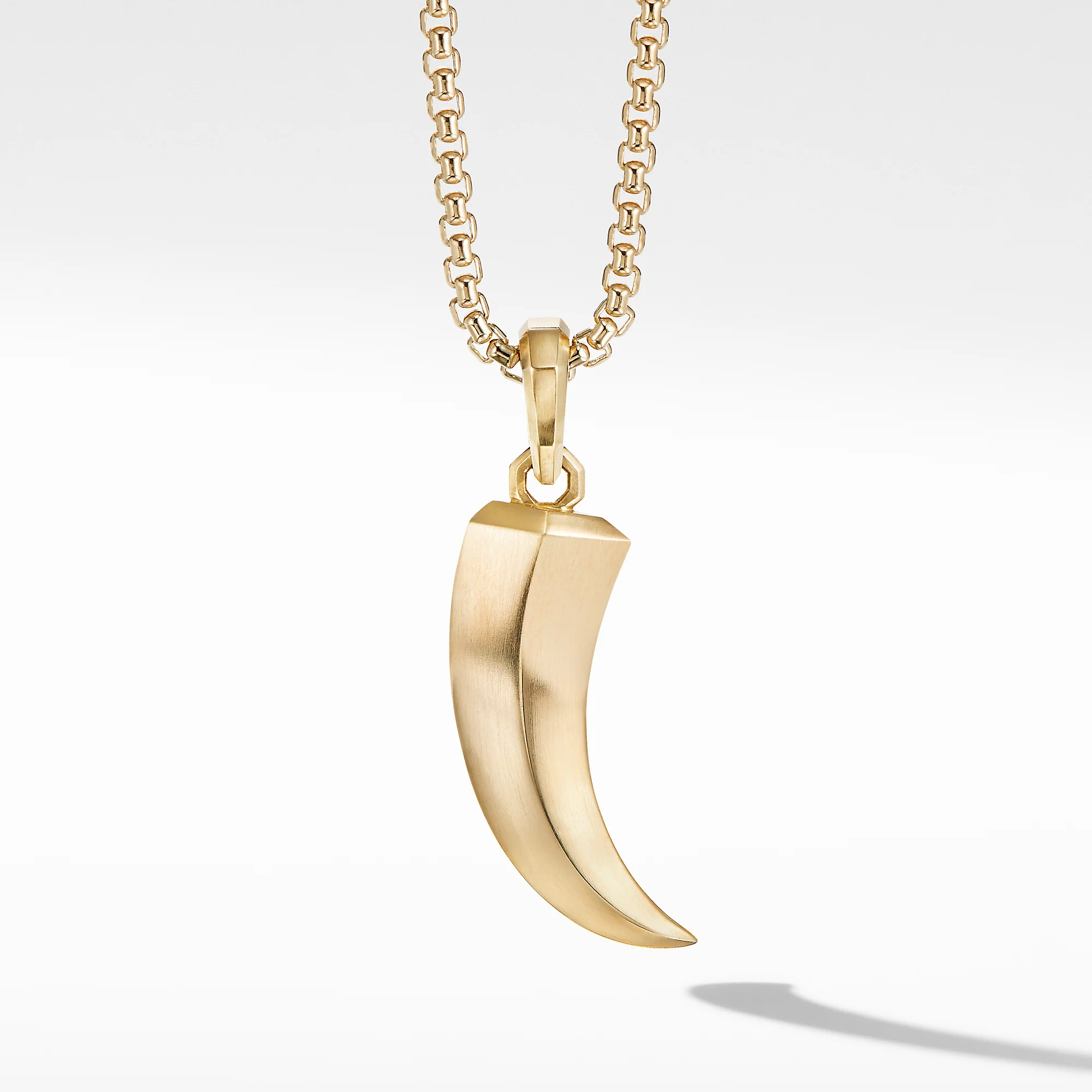 Roman XL Claw Amulet in 18K Yellow Gold