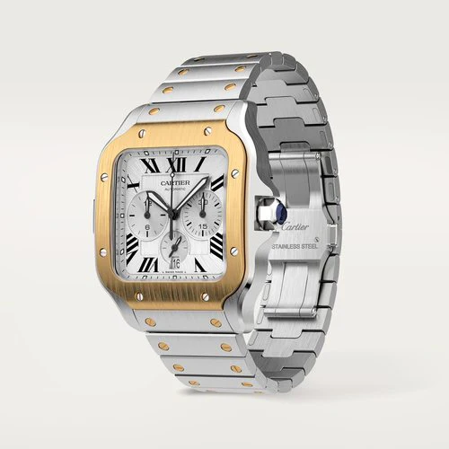 Santos de Cartier Chronograph Watch - Image 2