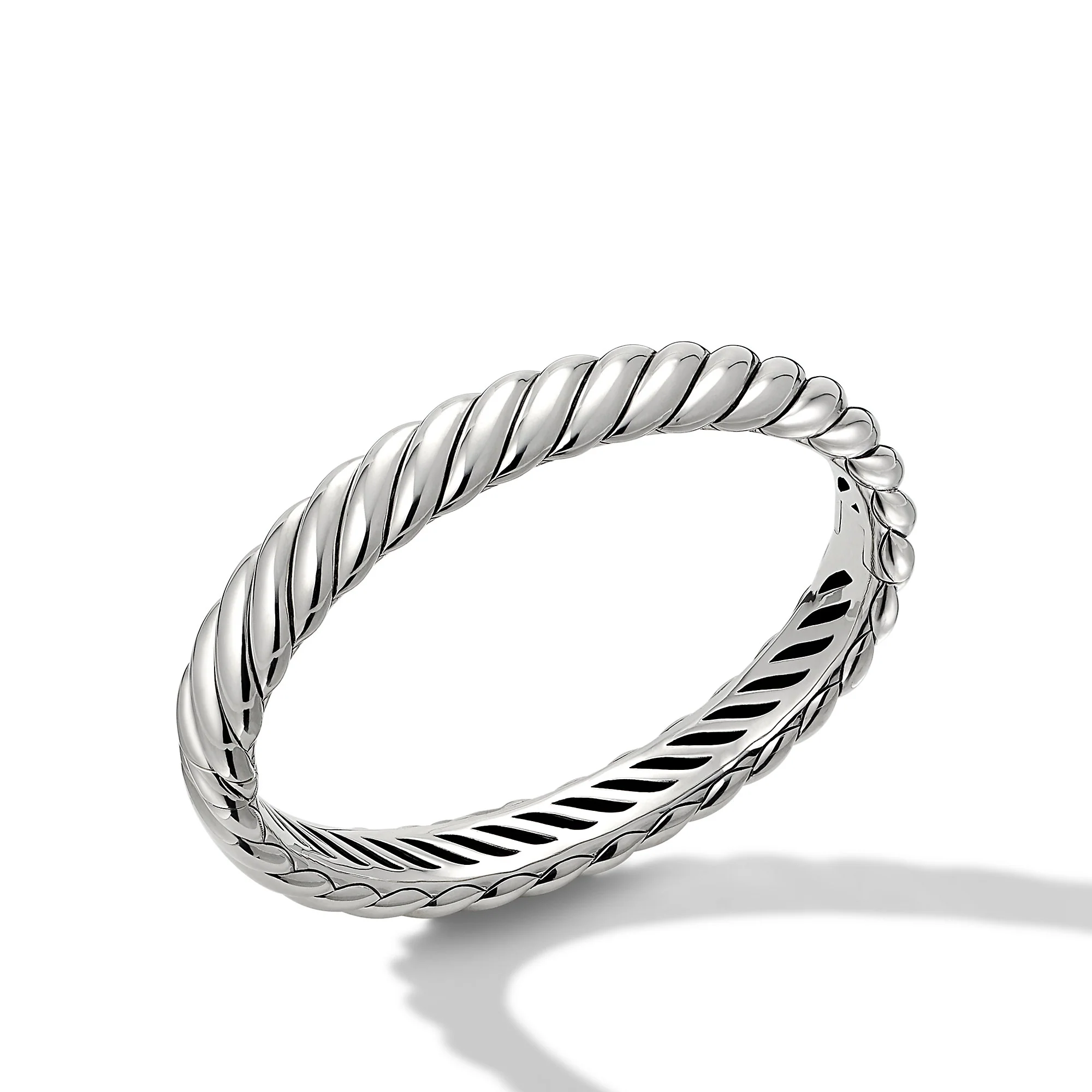 Sculpted Cable Bracelet, Size Large