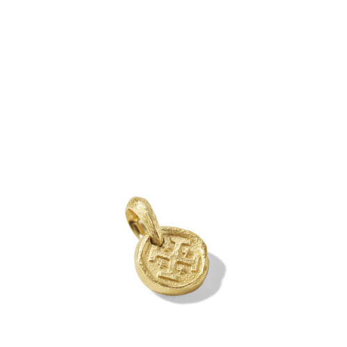 Shipwreck Coin Amulet in 18K Yellow Gold - Image 2