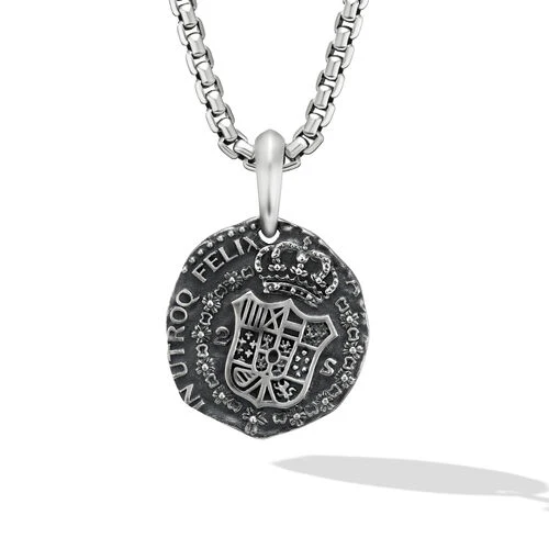 Shipwreck Coin Amulet in Sterling Silver