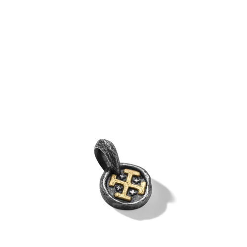 Shipwreck Coin Amulet in Sterling Silver with 18K Yellow Gold - Image 2