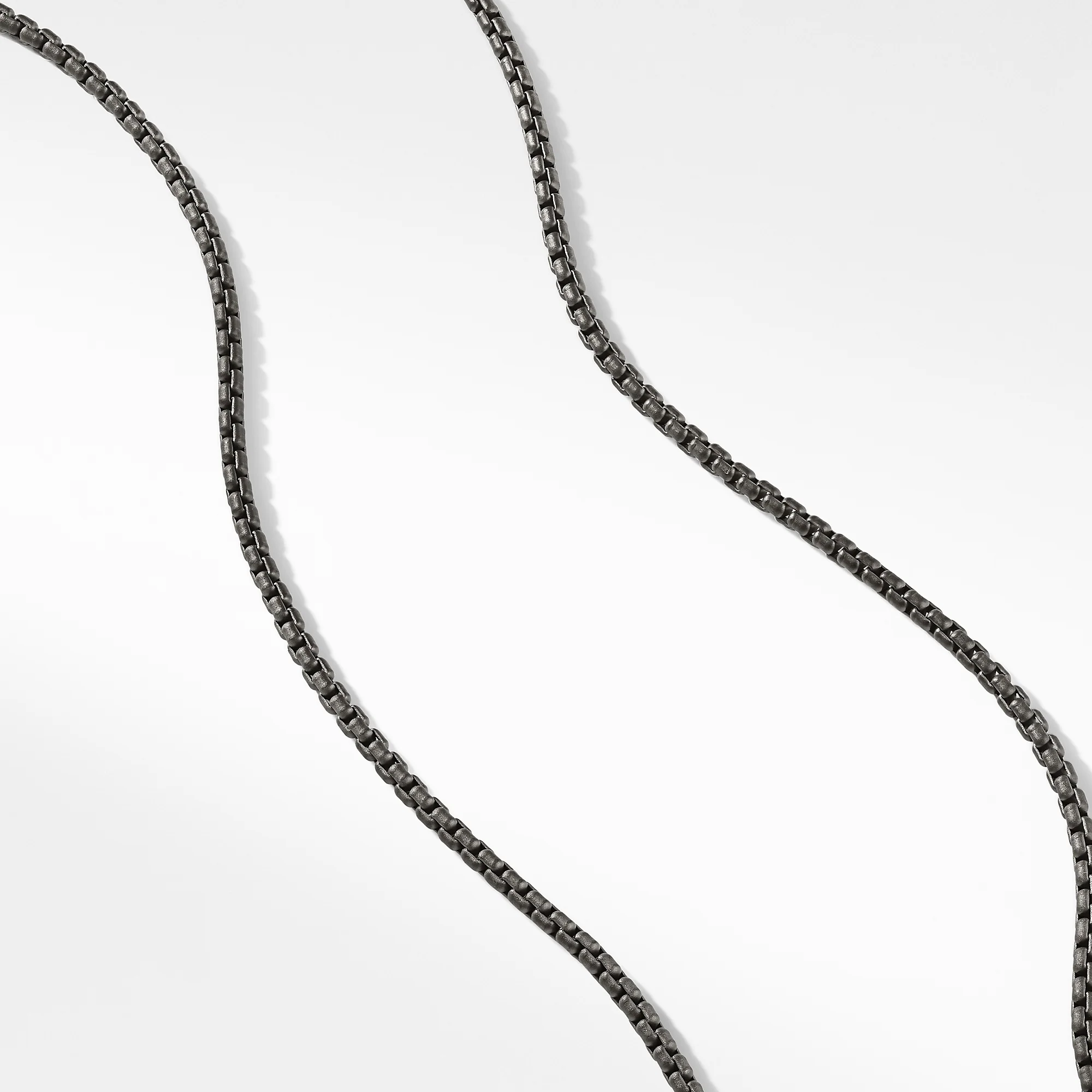Small Box Chain Necklace, 36" Length - Image 2