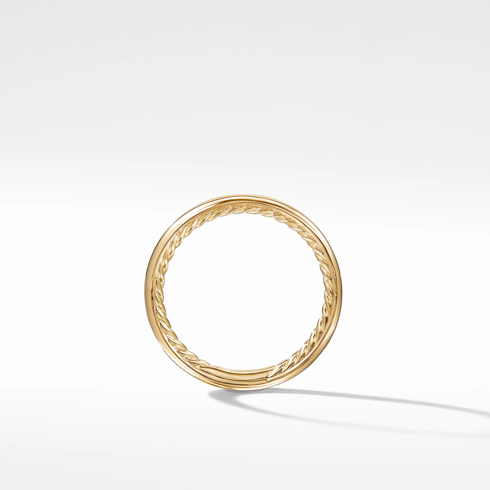Smooth 2mm Band Ring in 18K Yellow Gold, Size 6 - Image 2
