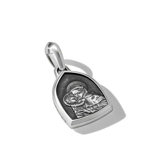 St. Anthony Silver Amulet Enhancer - Image 2