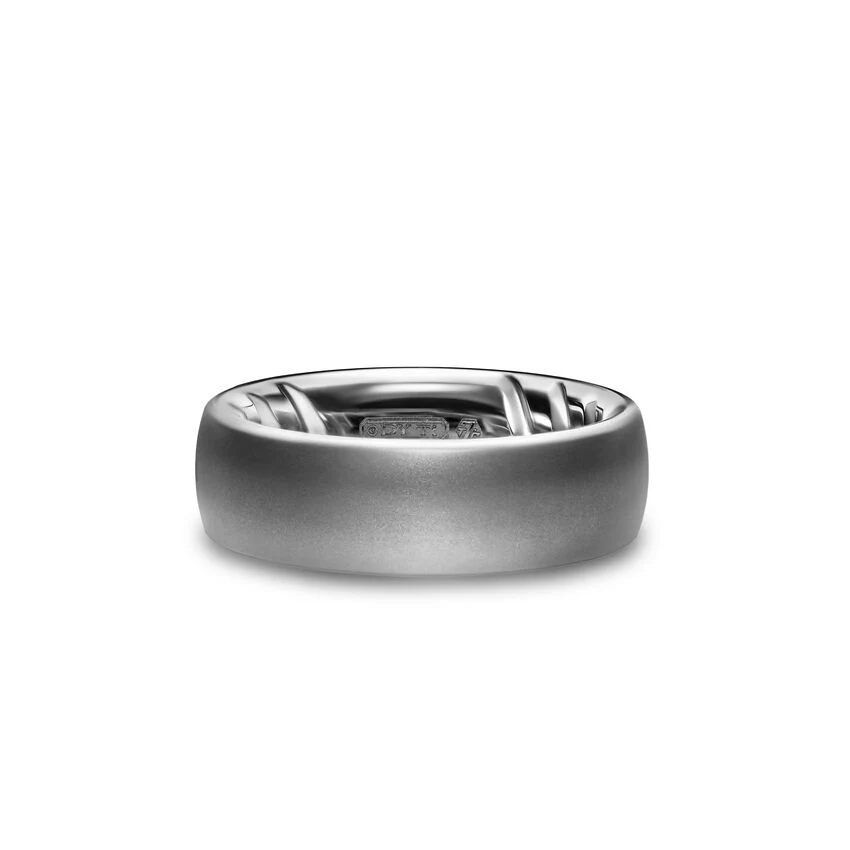 Streamline Band in Anthracite Titanium, 7.6mm, Size 9