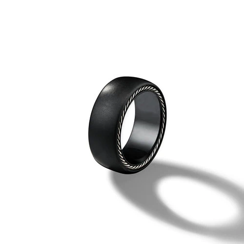 Streamline Band in Black Titanium, Size 14 - Image 3