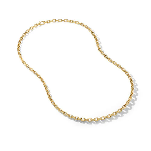 Streamline Heirloom Link Necklace in 18K Yellow Gold, 24" - Image 3