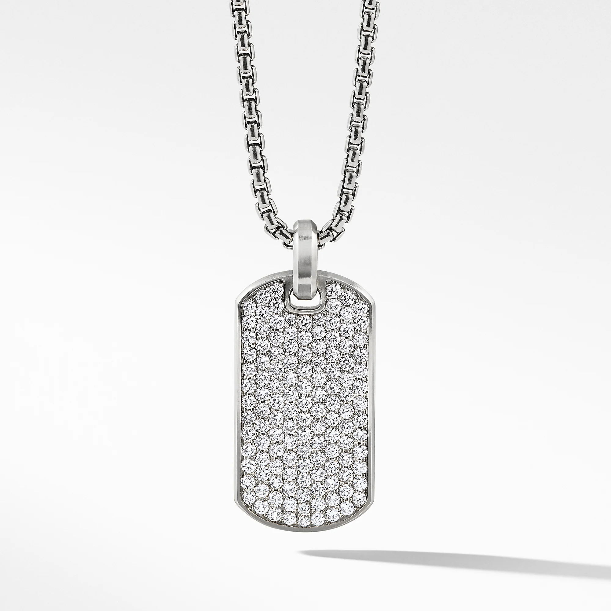Streamline® Tag with Diamonds