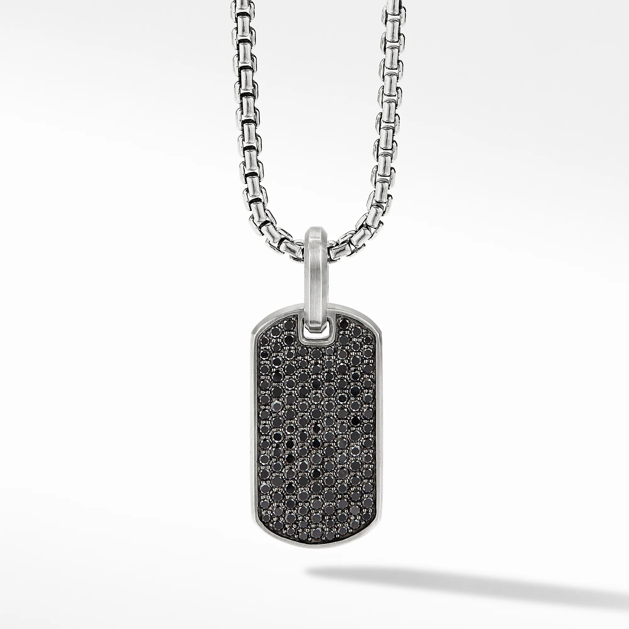 Streamline® Tag with Pavé Black Diamonds - Image 2