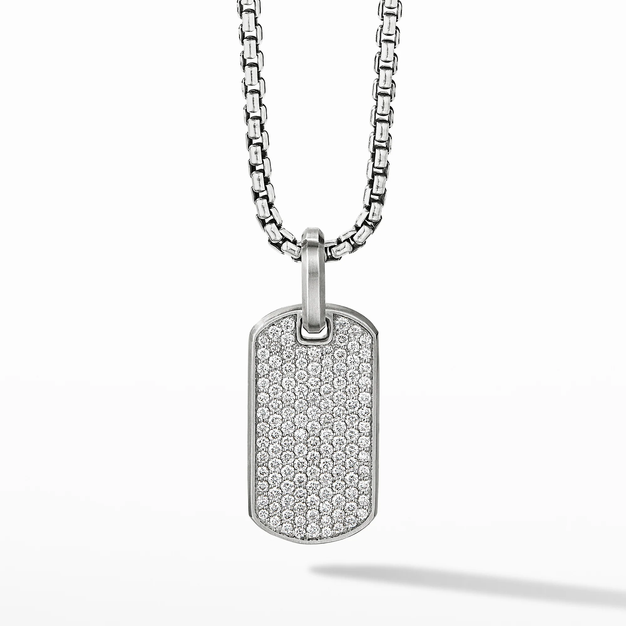 Streamline® Tag with Pavé Diamonds