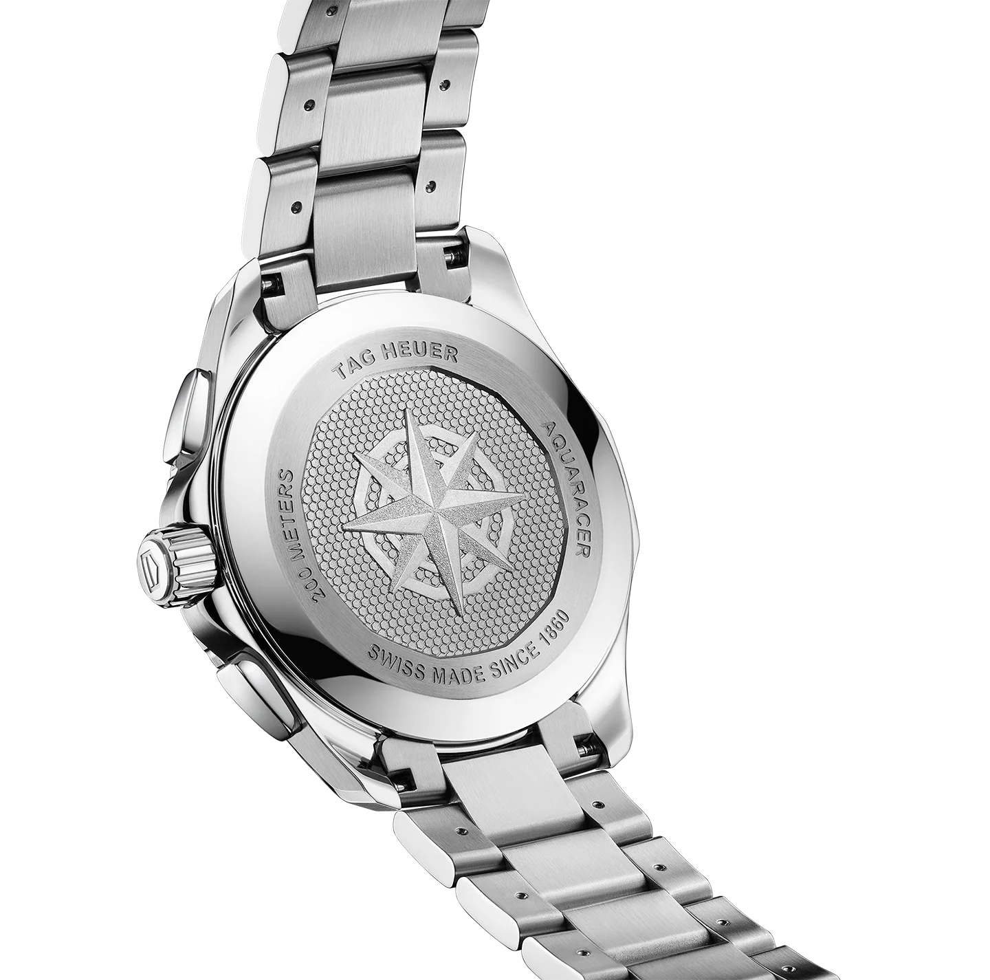 TAG Heuer Aquaracer Professional 200 Date Watch with a Black Dial - Image 3