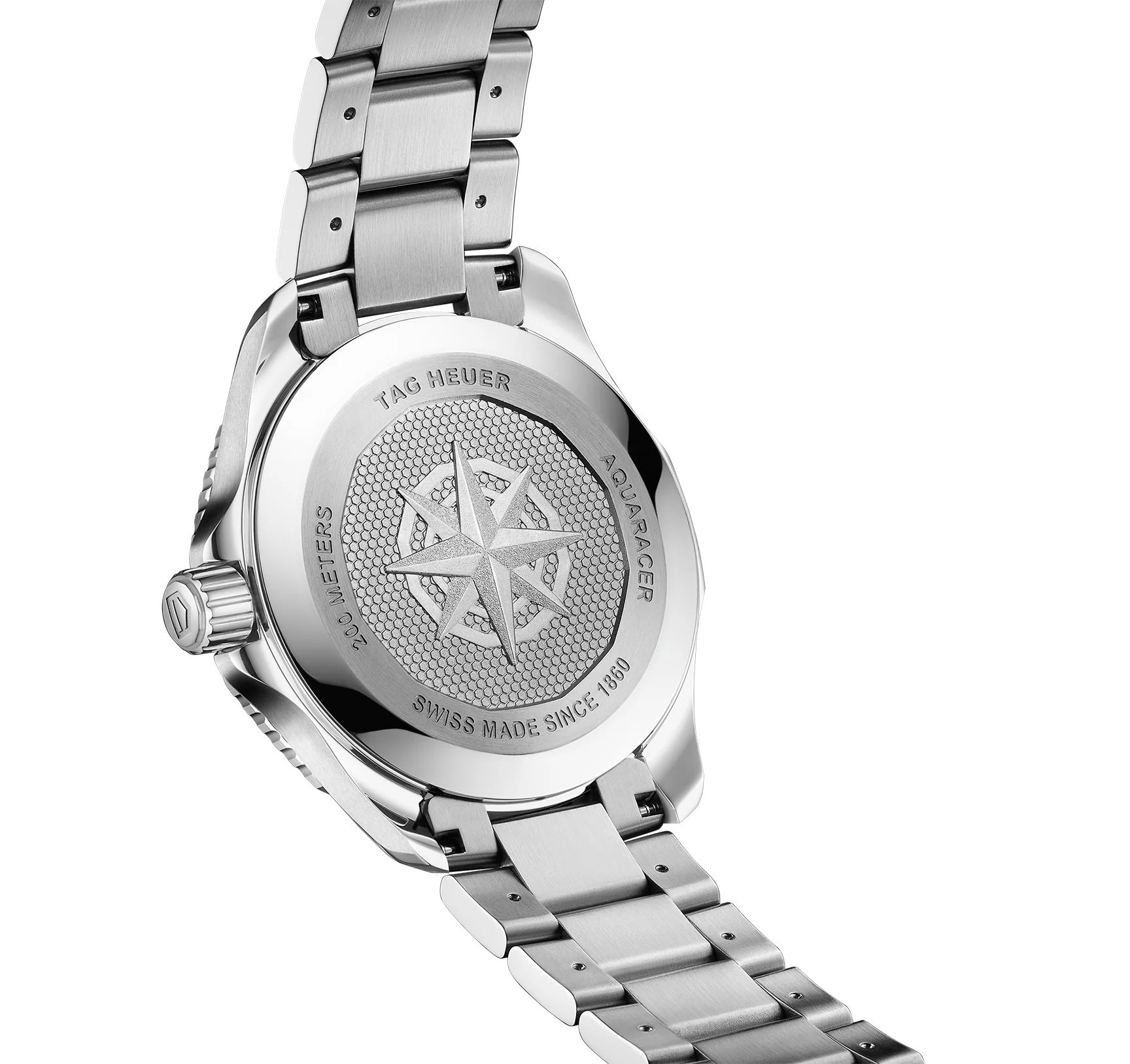 TAG Heuer Aquaracer Professional 200 Solargraph Watch with a Blue Dial - Image 4