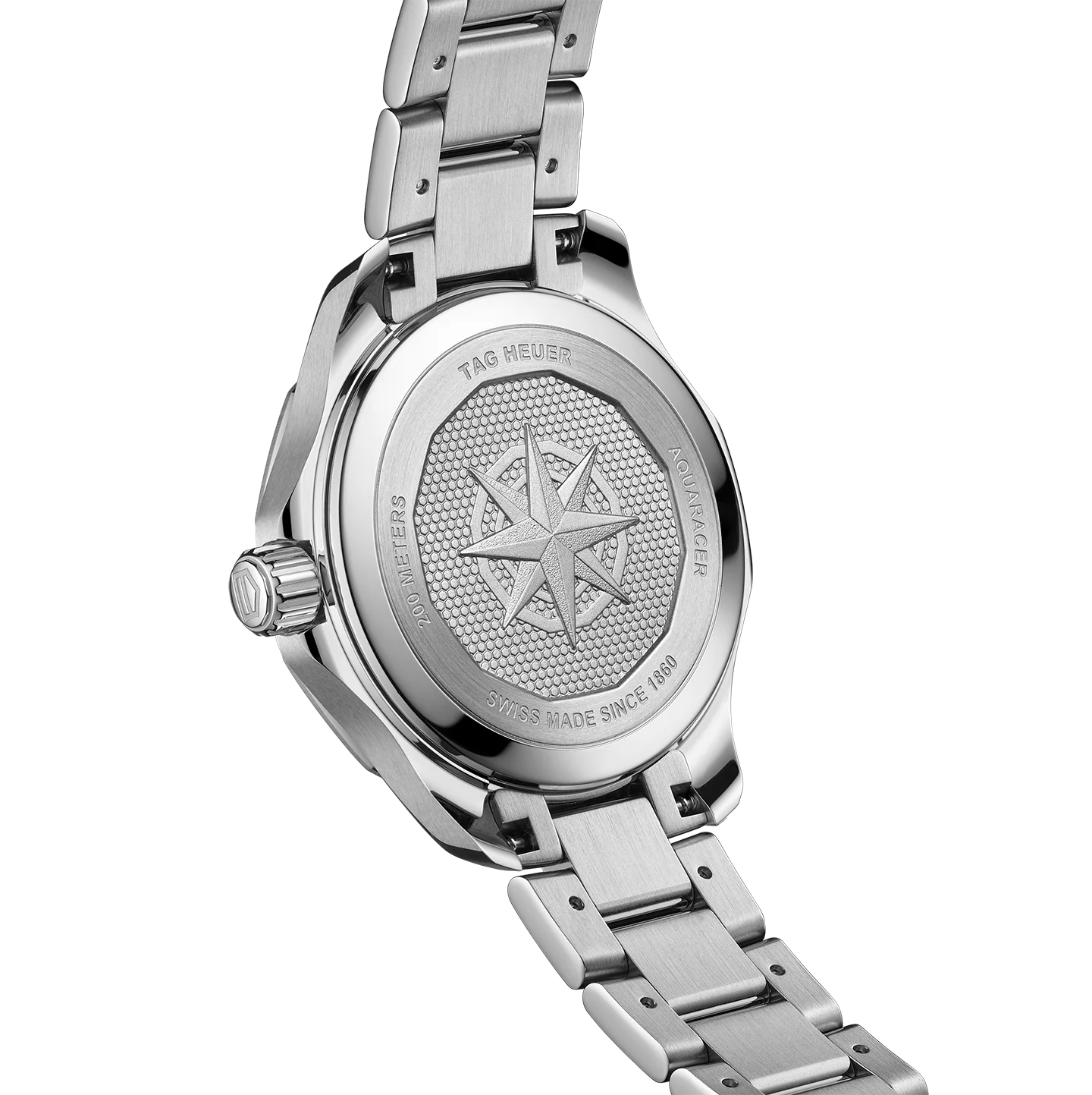 TAG Heuer Aquaracer Professional 200 Solargraph Watch with Mother of Pearl Dial - Image 3