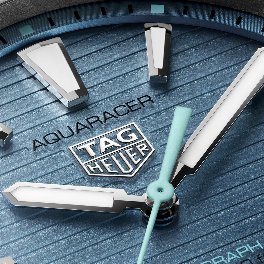 TAG Heuer Aquaracer Professional 200 Solargraph Watch with Titanium Bracelet - Image 6
