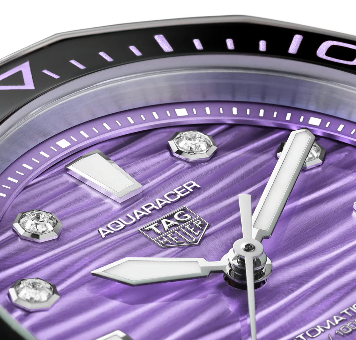 TAG Heuer Aquaracer Professional 300 Date Watch with Diamonds - Image 5