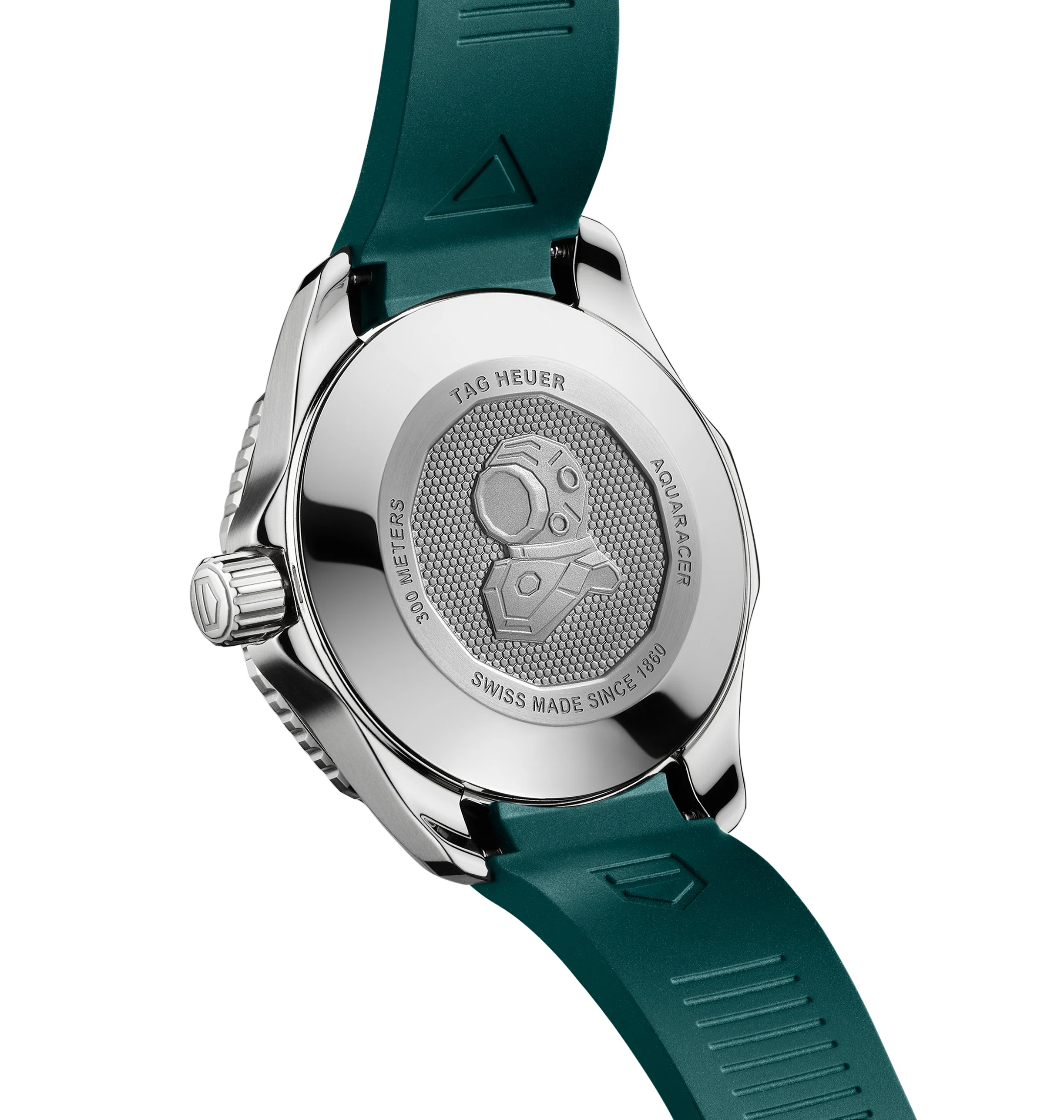 TAG Heuer Aquaracer Professional 300 Date with Teal Dial - Image 5