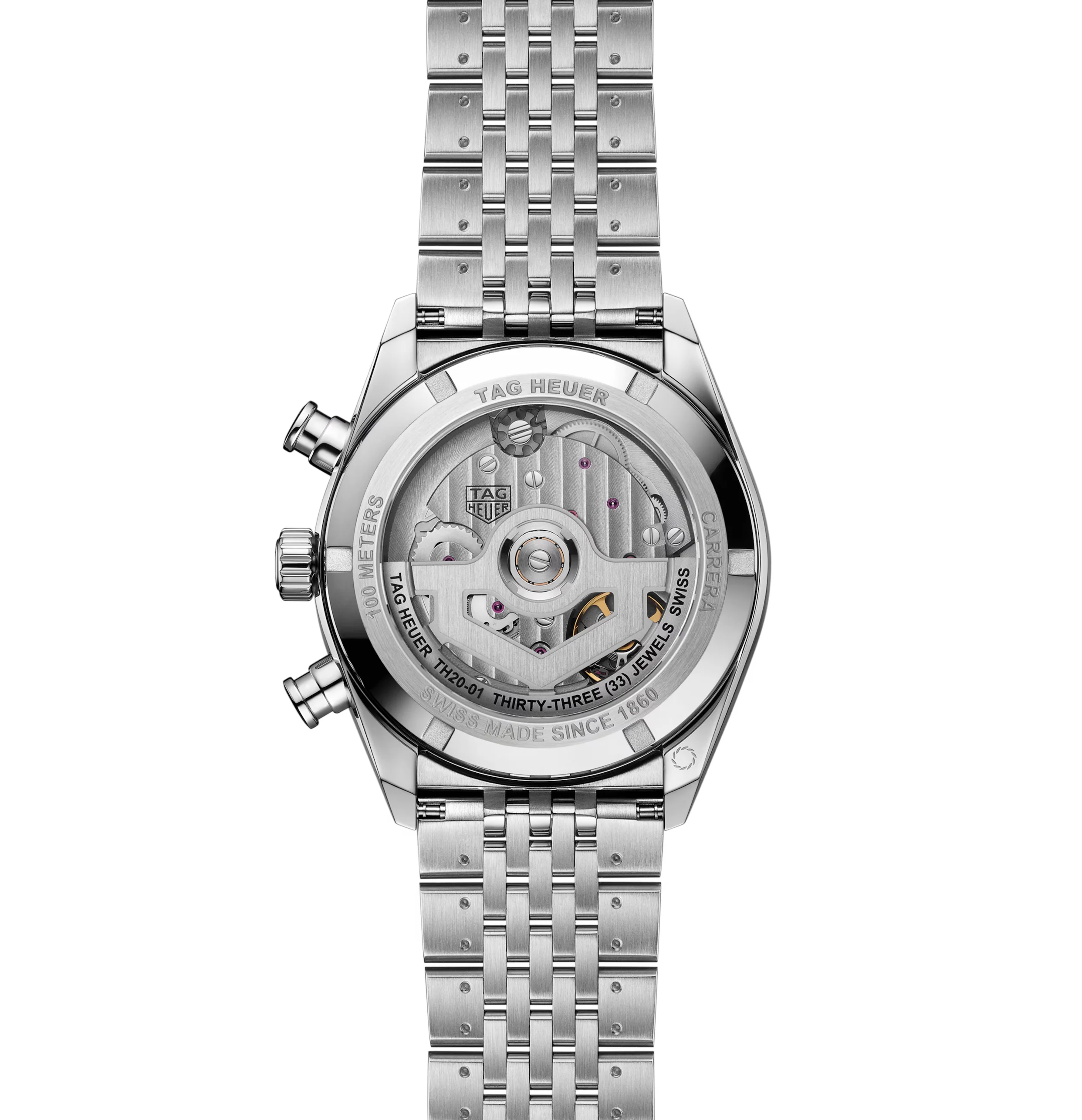 TAG Heuer Carrera Chronograph Watch with Blue Dial - Image 2