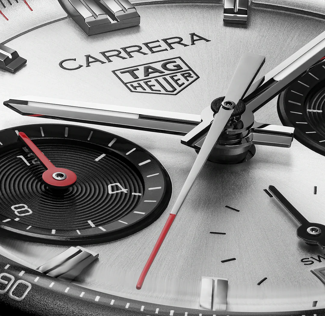 TAG Heuer Carrera Chronograph Watch with Stainless Steel Bracelet - Image 5
